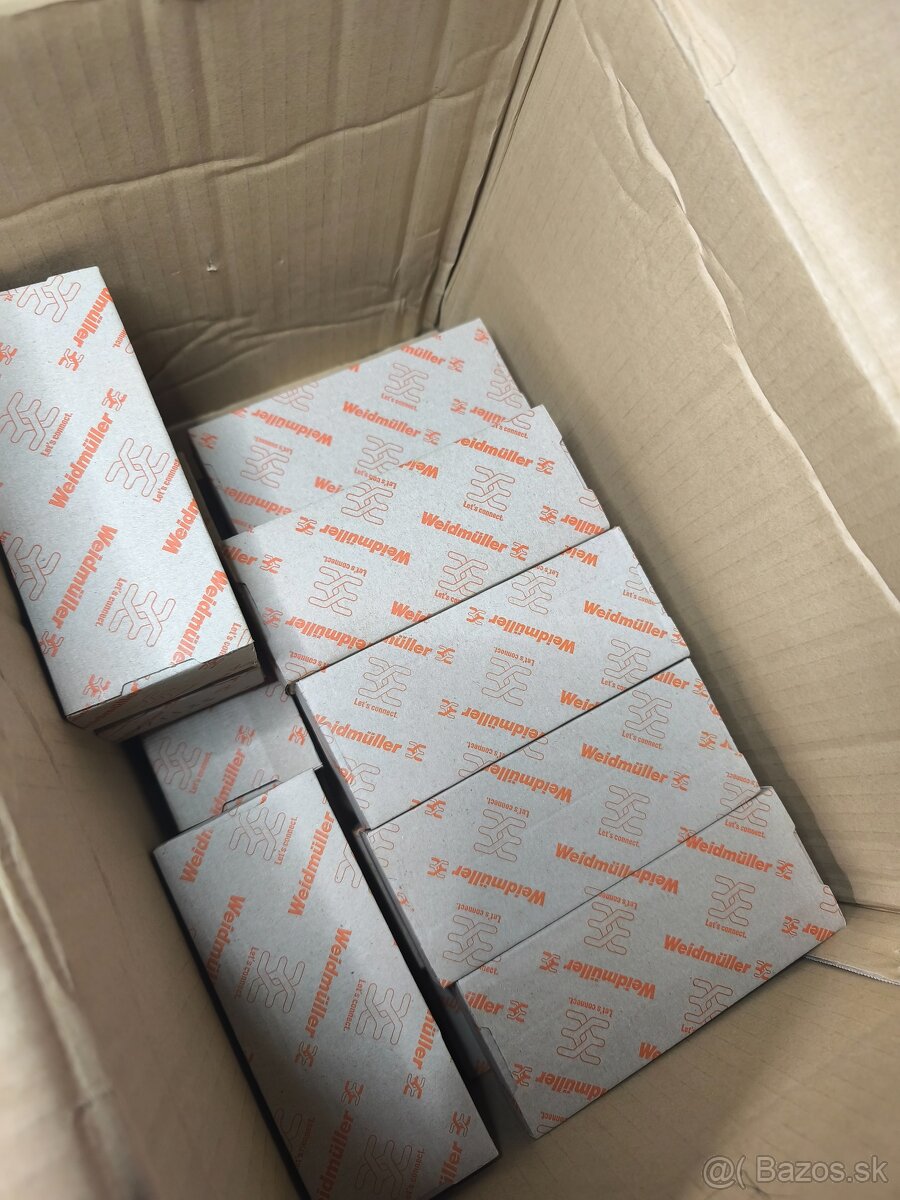 Konektory Weidmuller, nové nepoužité - 18