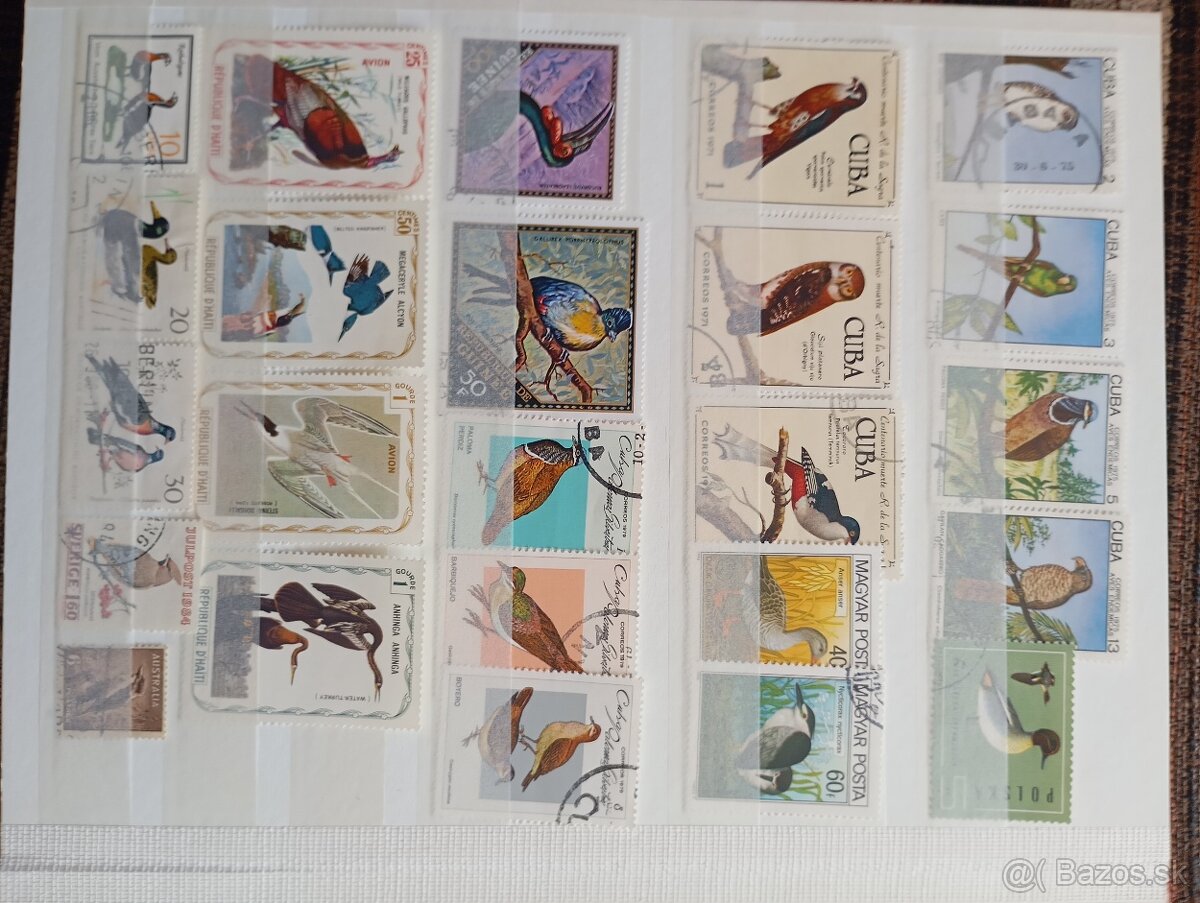 Album známok fauna a flóra. - 18