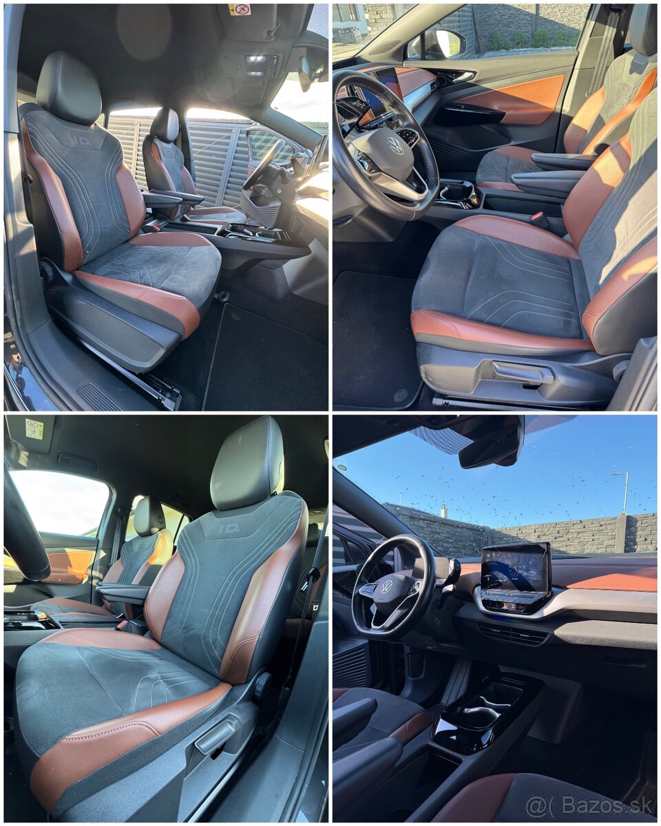 VW ID.4 Koža/IQ/Ťažné/Kamera/Tepelné čerpadlo 82kwH - 18
