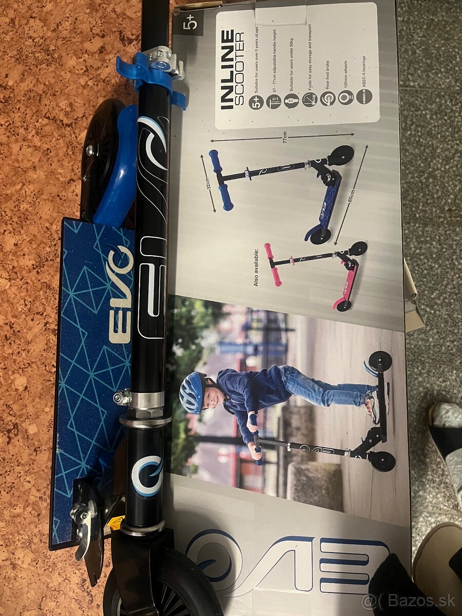 Detský bicykel 16”+kolobežka+chrániče na odrážadlo - 18