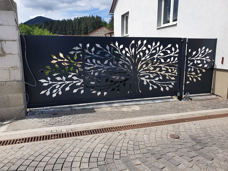 Brány, ploty, zábradlia, bráničky, plotové dielce, pergoly - 18