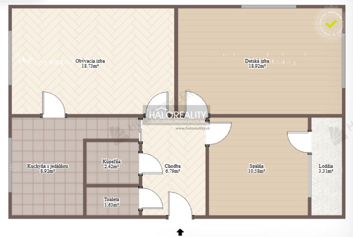 HALO reality - Predaj, trojizbový byt Očová, veľkorysý a sln - 18