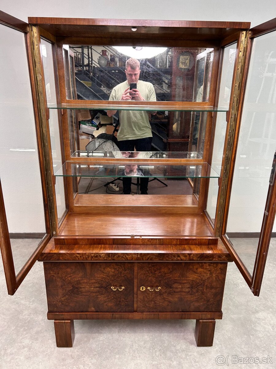 Starožitná vitrína/knižnica - 18