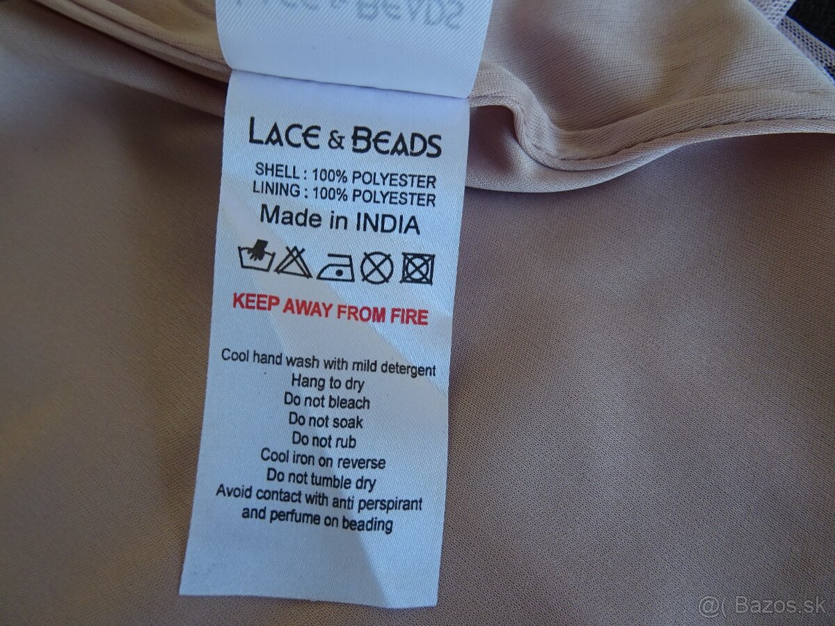 Spoločenské šaty Lace & Beads, veľ.M - 18