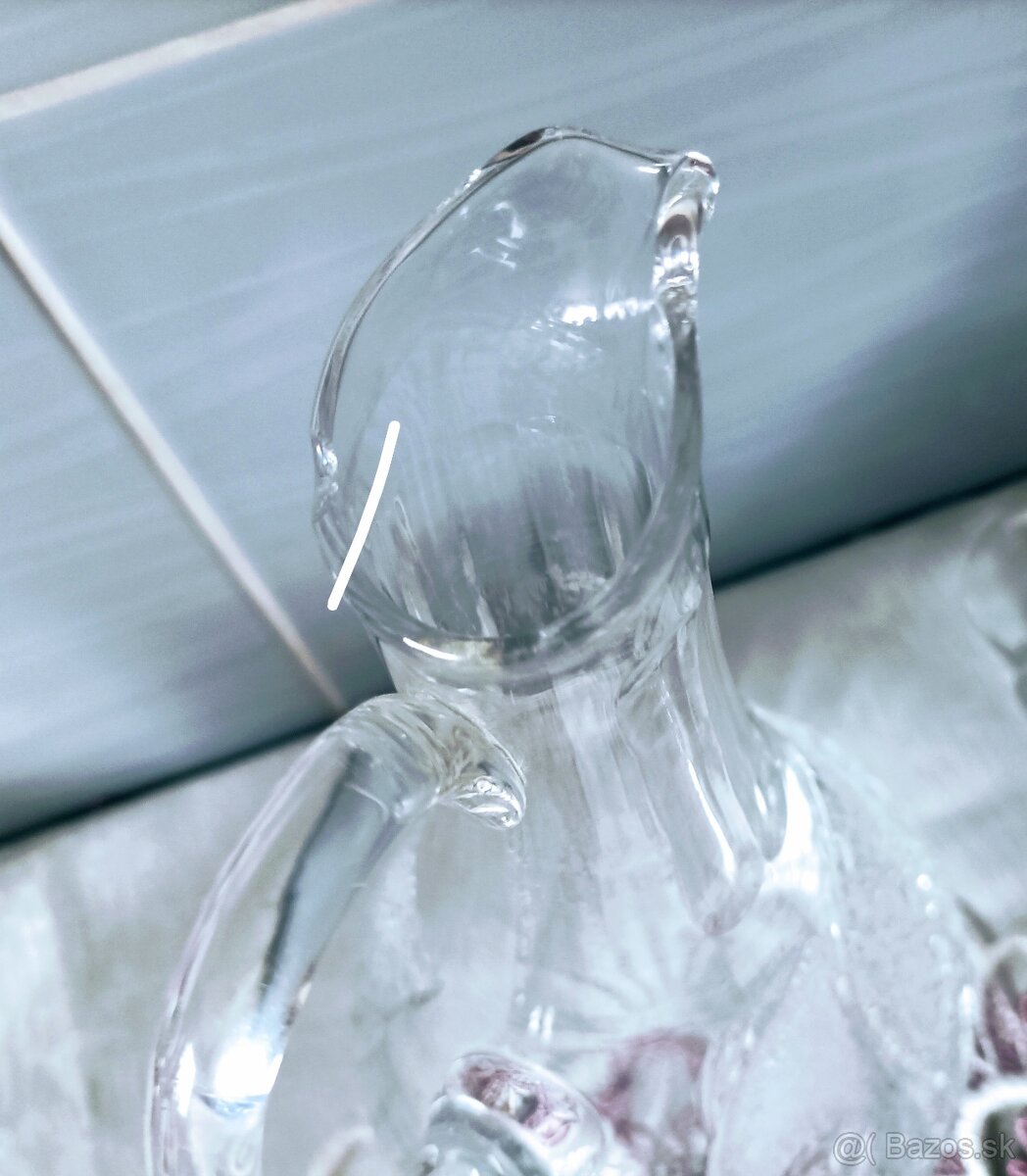 Krištáľ - misa , váza , poháre, - 18