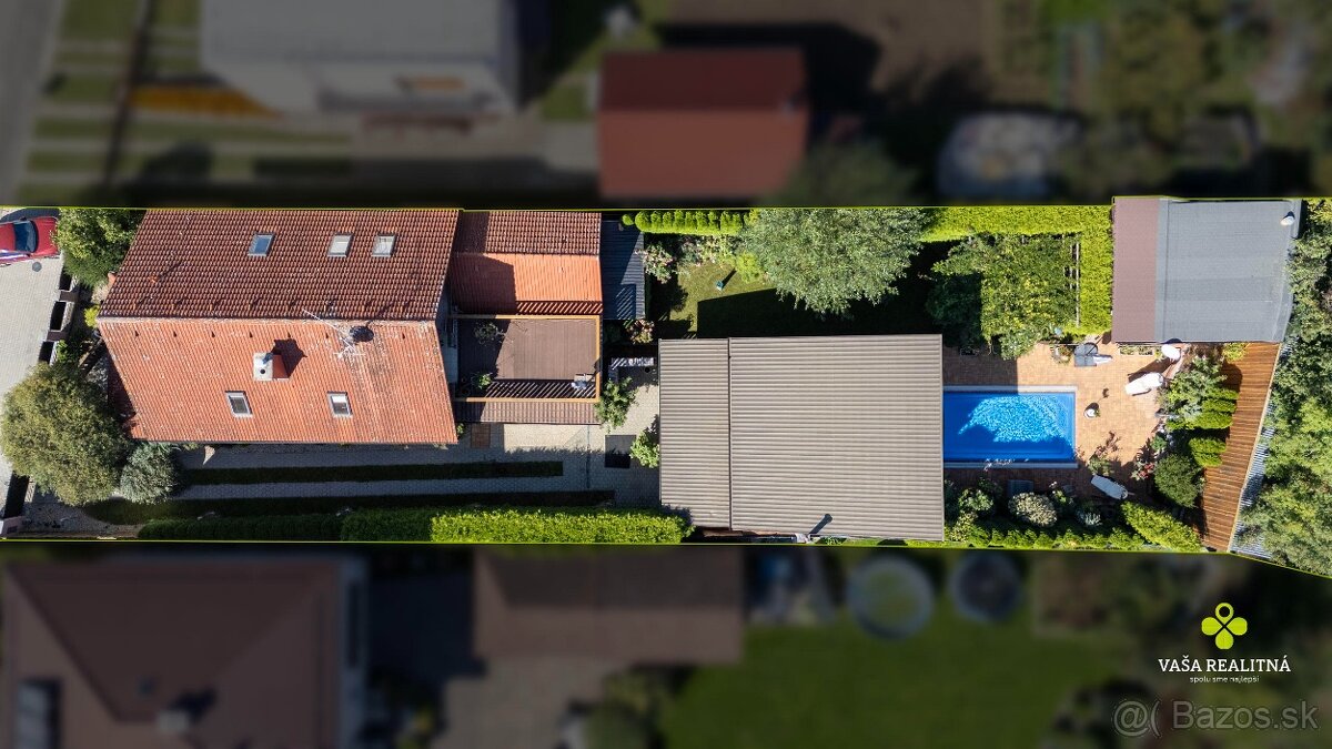 Štýlový a priestranný rodinný dom v slepej ulici s bazénom - 18