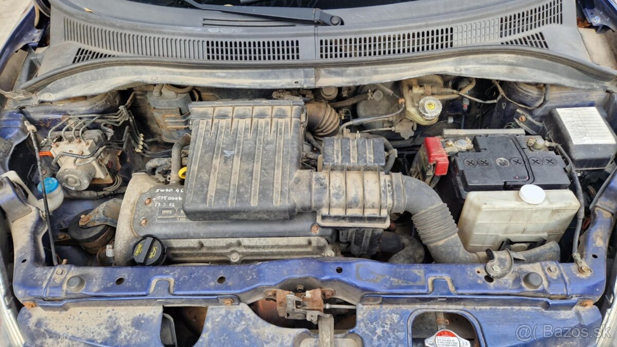 Suzuki Swift 1,3i 67,50kw kód: M13A - 18