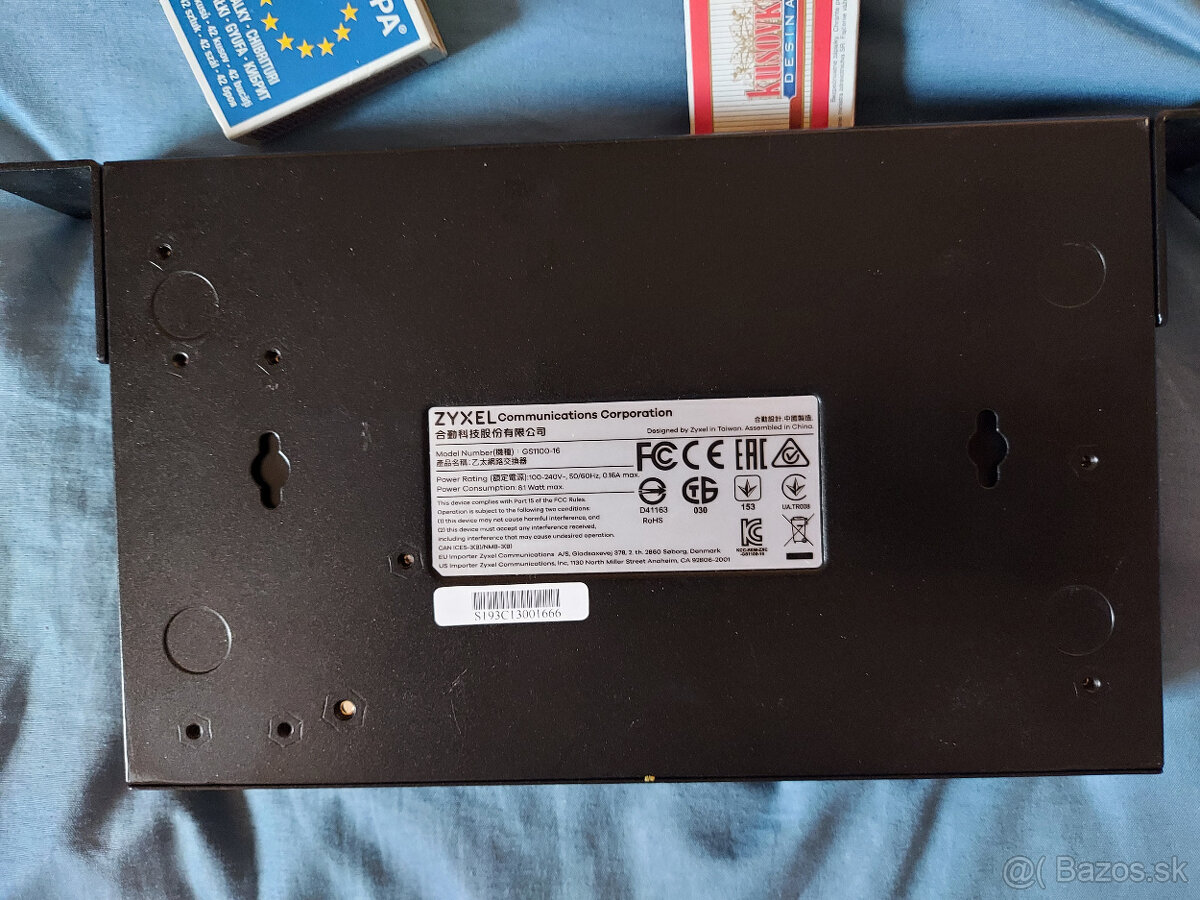 Predám switch ZyXEL GS-1116A, Allied Telesyn 24 x AT-FS724i - 18