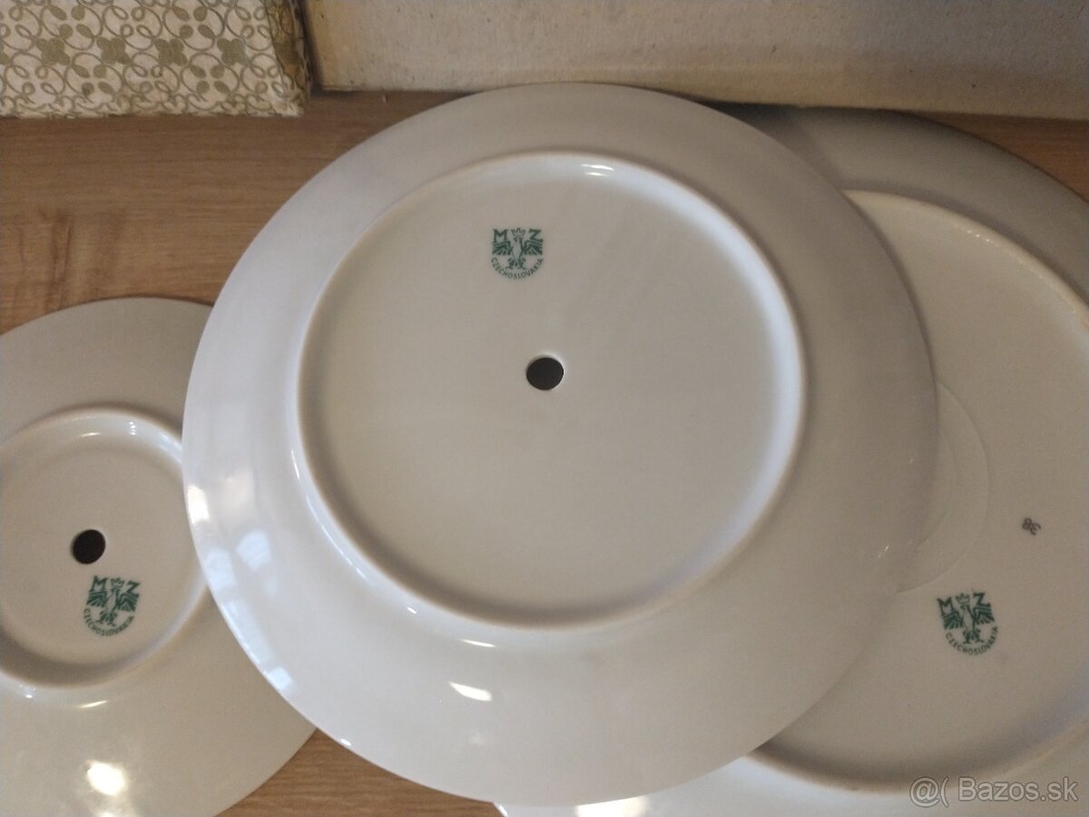 karvolarský porcelán, zlatá zuzana, štamperlíky - 18