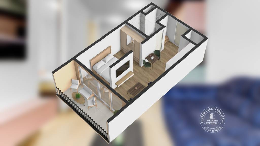 AXIS REAL | Luxusný 1,5-izb. byt, LODŽIA, BA Staré Mesto, VY - 18