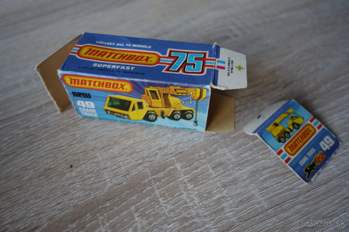 Matchbox Superfast No. 49 Crane Truck - 18