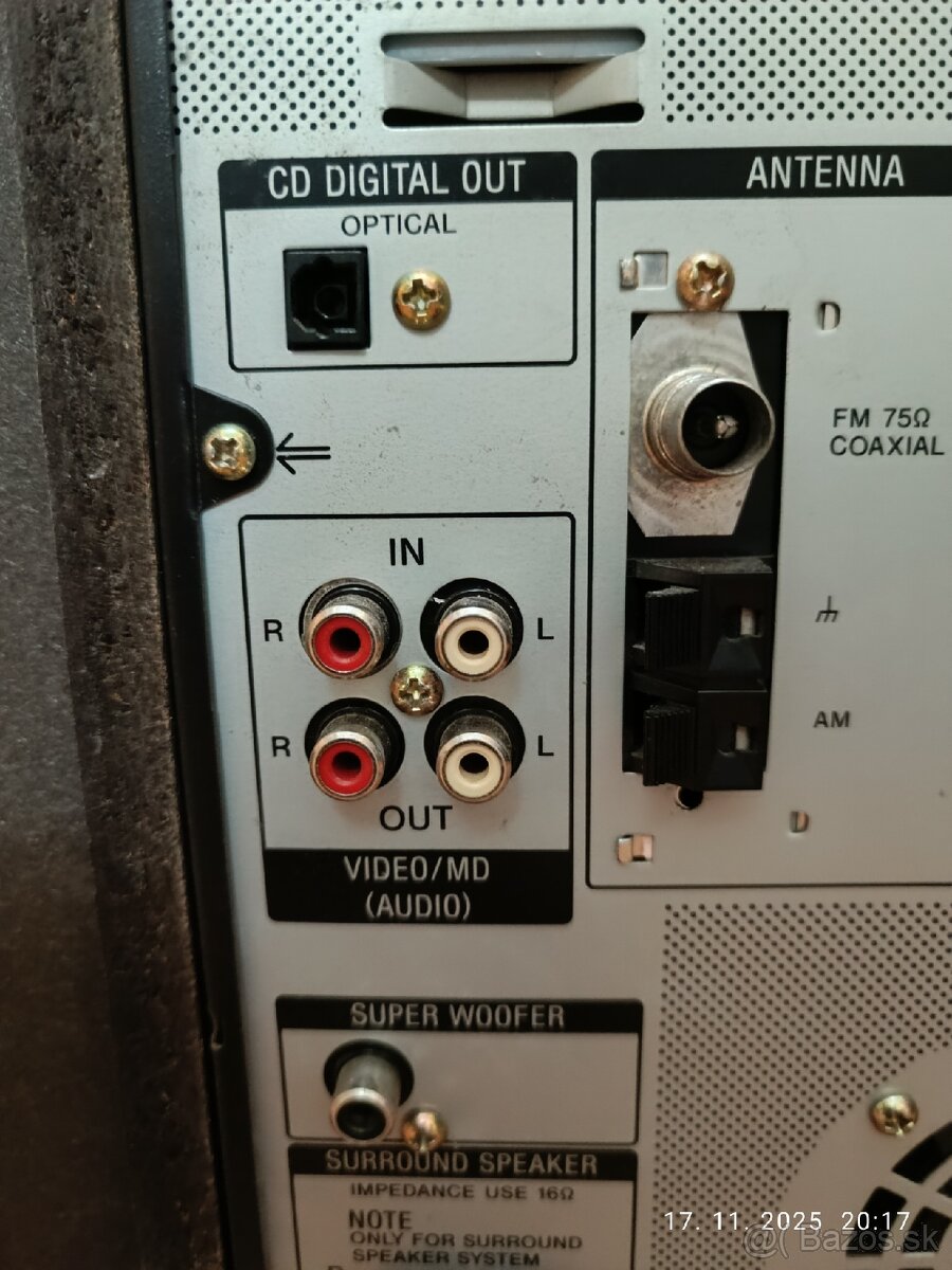 SONY RX90... plne funkčná...2x100W RMS - 18