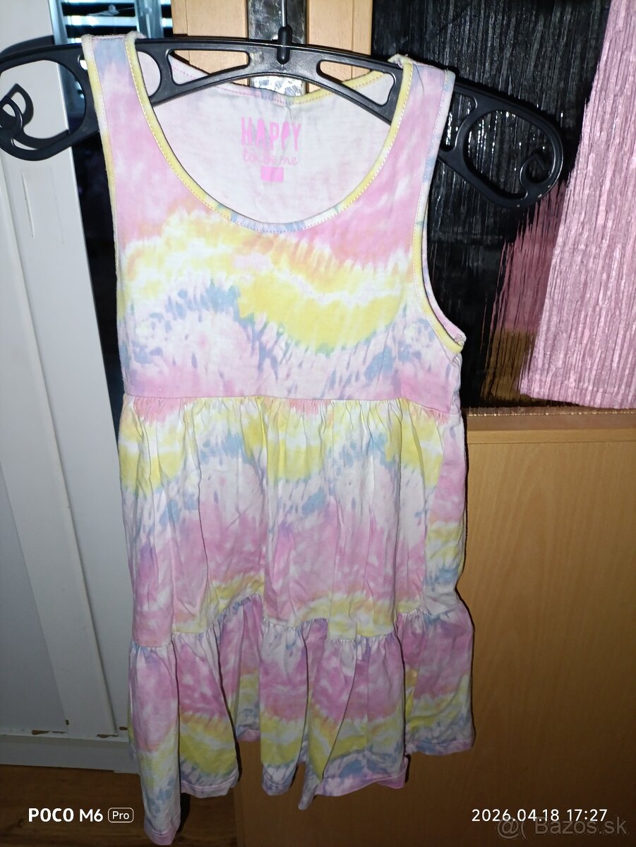 Šaty 122/128 a sukničky 116/122 - 18