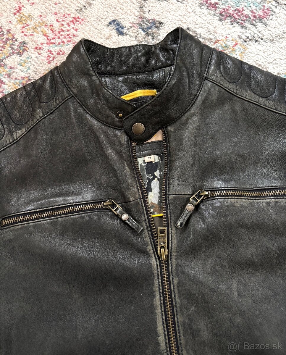 Pánska kožená bunda Camel Active - 18