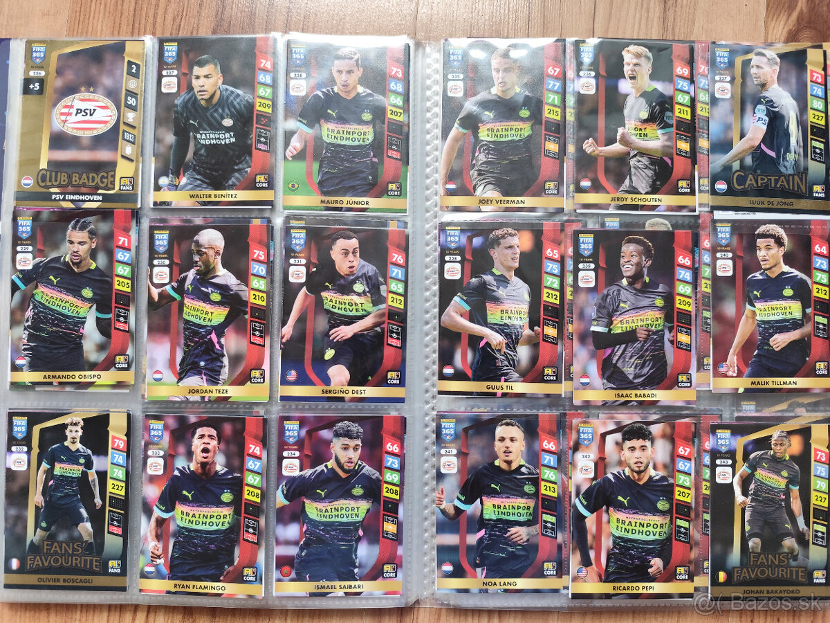 Futbalové kartičky Adrenalyn - Fifa 365 2025. - 18