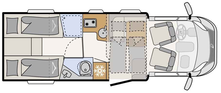 Dethleffs Just Camp T 7052 EB - 18