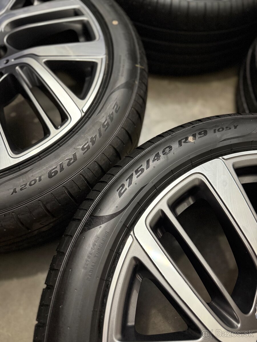 Nepoužitá letná sada R19 Mercedes Benz E Class W214 S214 - 18