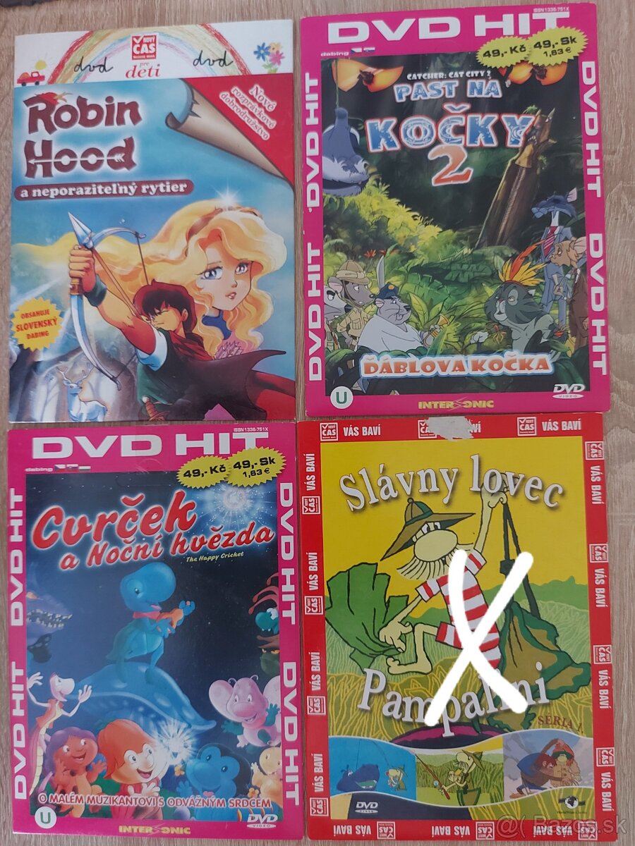 Predám cd a dvd filmy - 18