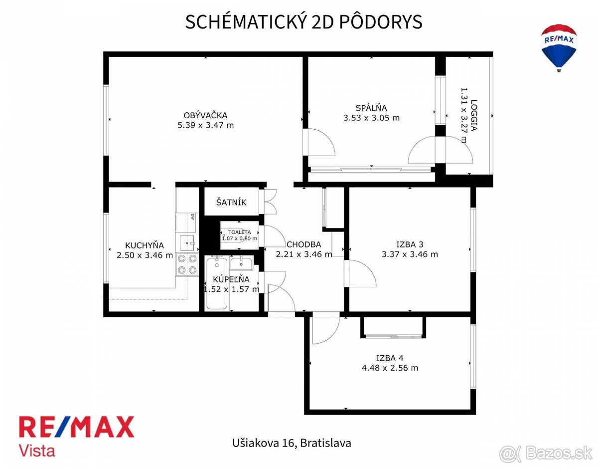 Na predaj 4 izb. byt Bratislava Dúbravka - 18