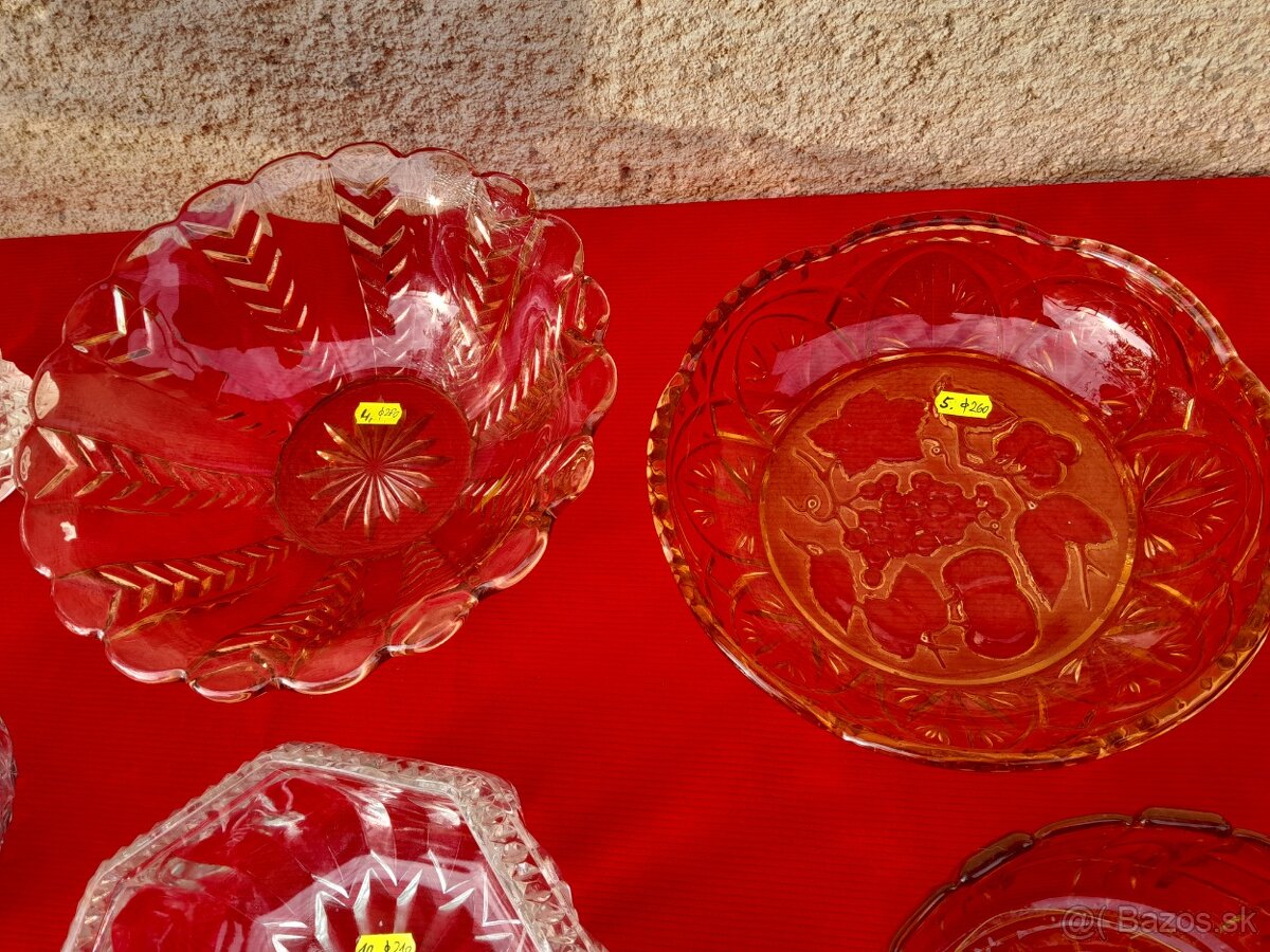 Staré historické sklo. - 18