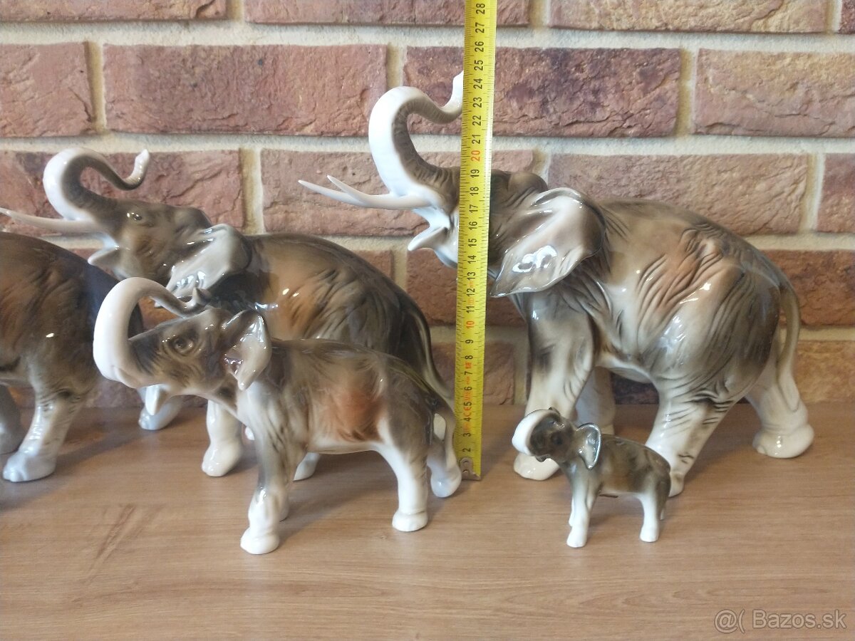 slon, slony, sloníci royal dux, kameň ónyx - 18