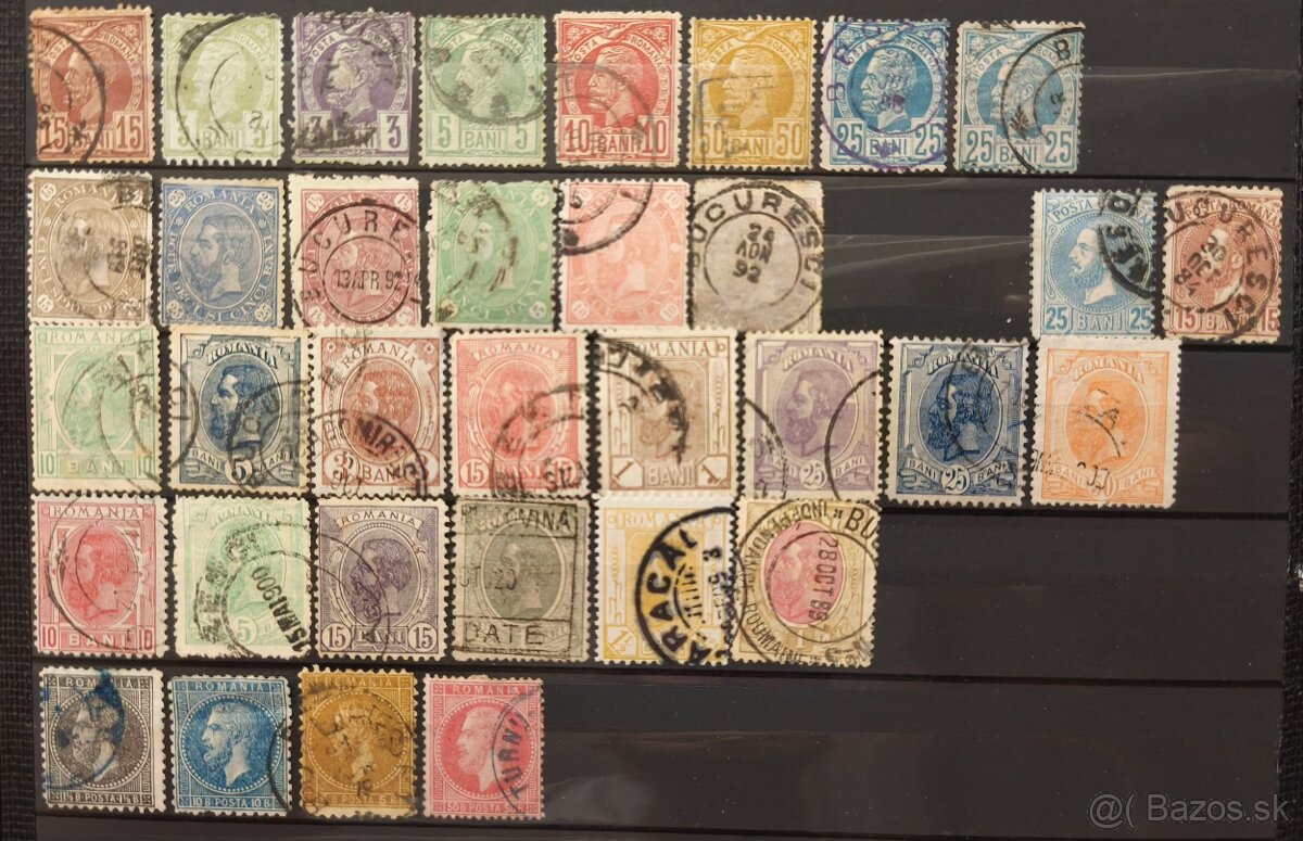 Zbierka starých známok - 18