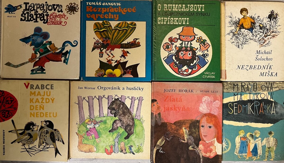 DETSKÉ RÔZNE KNIHY A LEPORELÁ - 18