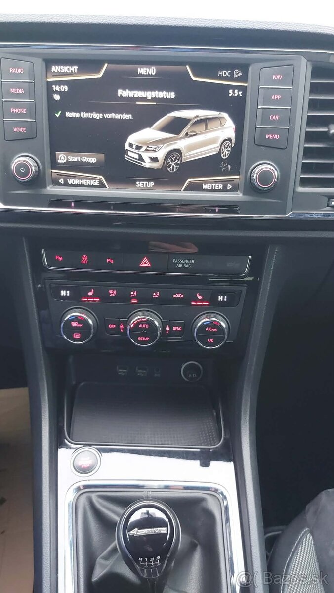 Seat Ateca FR 2.0 TDI CR 4Drive Manuál 4x4 Xcellence - 18