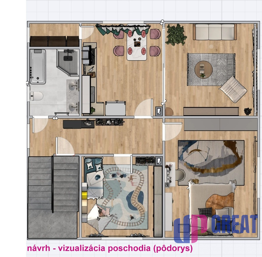 NA PREDAJ rodinný dom s krásnymi výhľadmi, Radôstka - 18