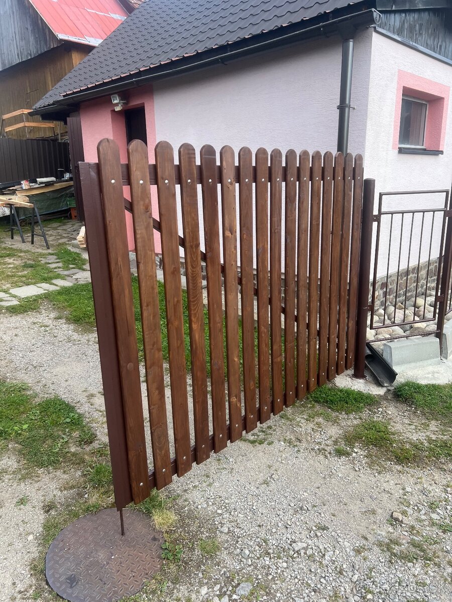 Plotove dosky plotovky šteky drevo Skladom drevený plot - 18