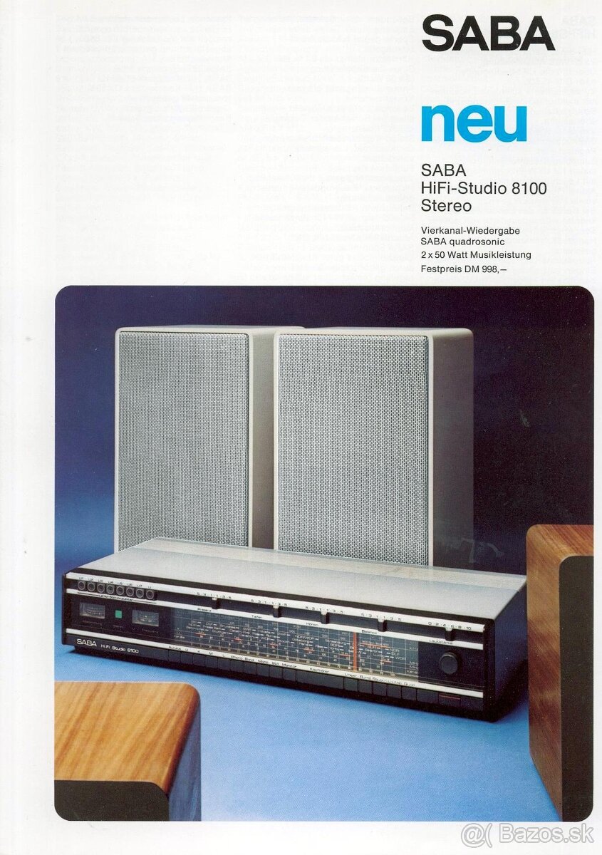 SABA HiFi-Studio 8100 vintage TOP - 18