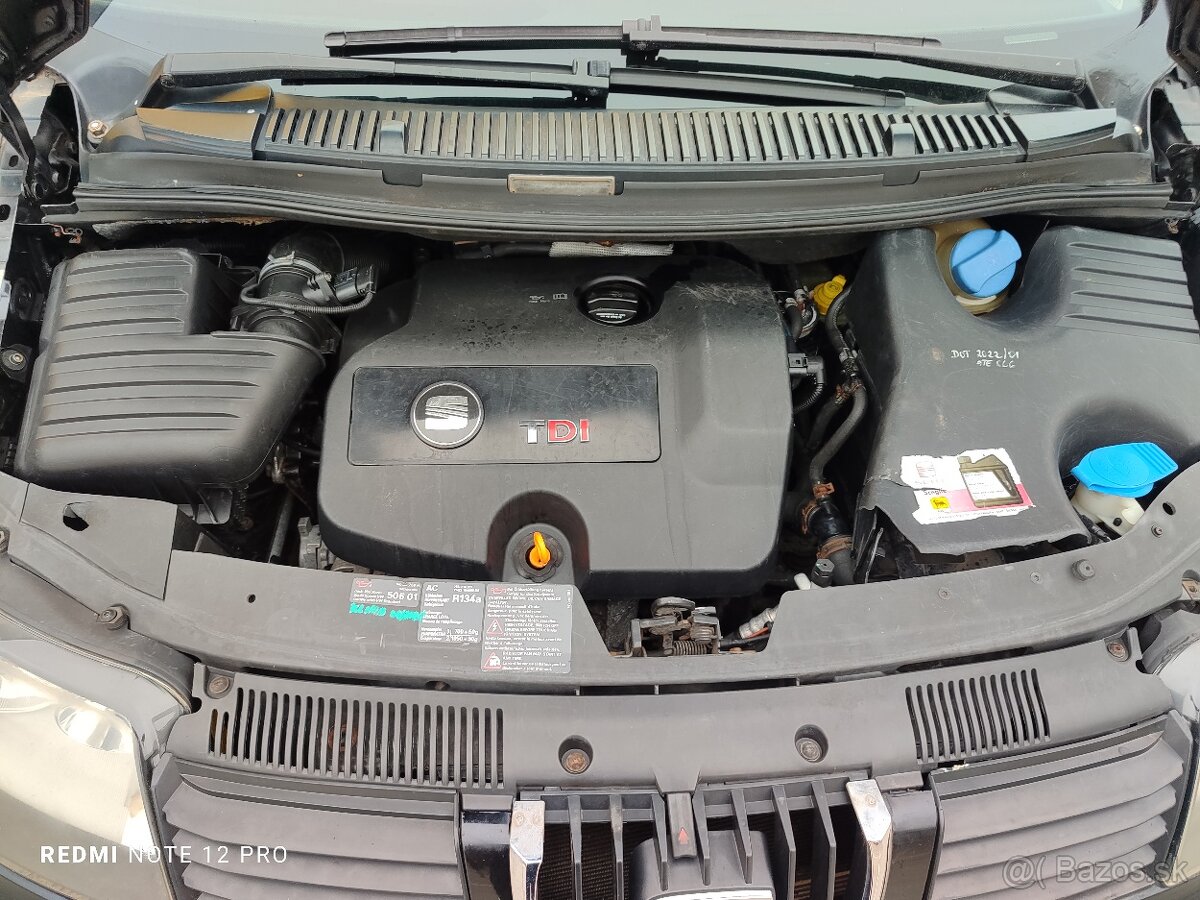 Seat Alhambra 1.9TDI, 85kw, r.v 12/2002, M6 - 18