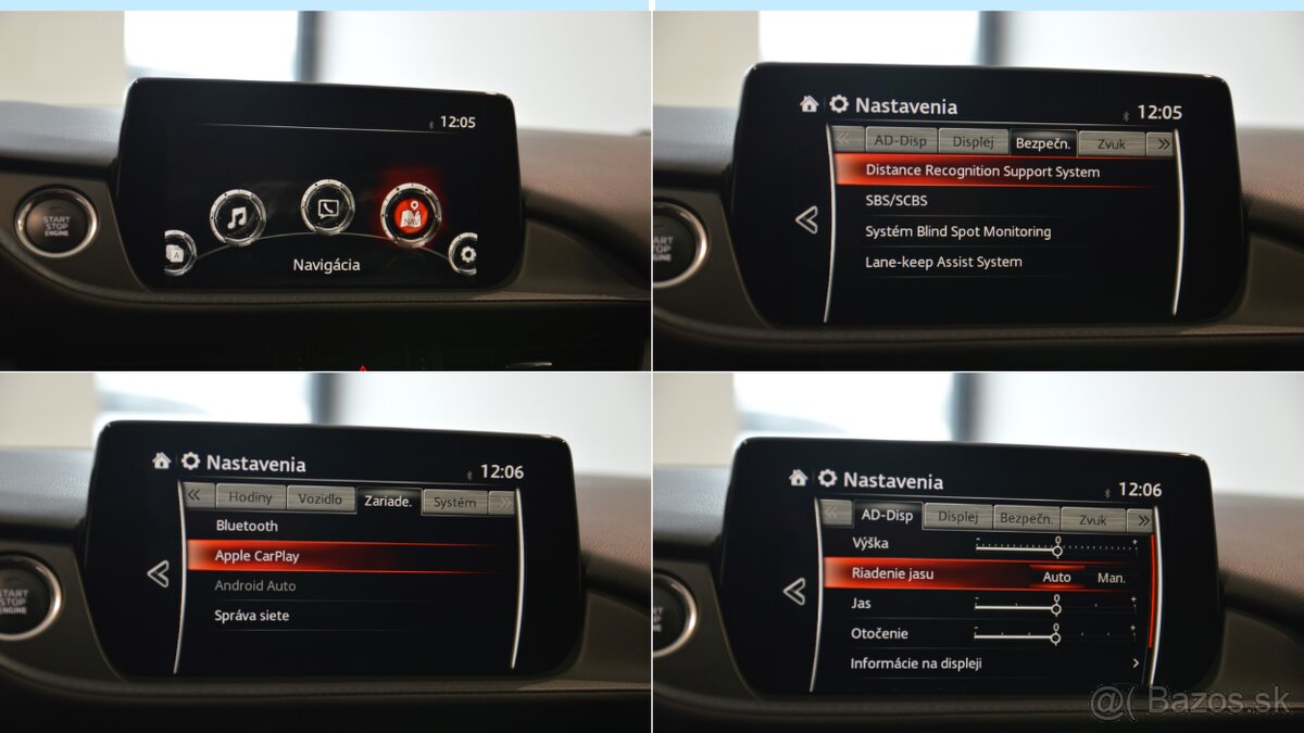 Mazda 6 Kombi 2.0 Skyactiv-G165 NELAKOVANÉ,Head Up,LED,Kamer - 18