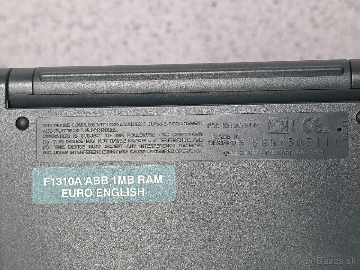 Úloženka 》1MB 》HP OMNIGO 100 GFOS 》Hewlett Packard - 18