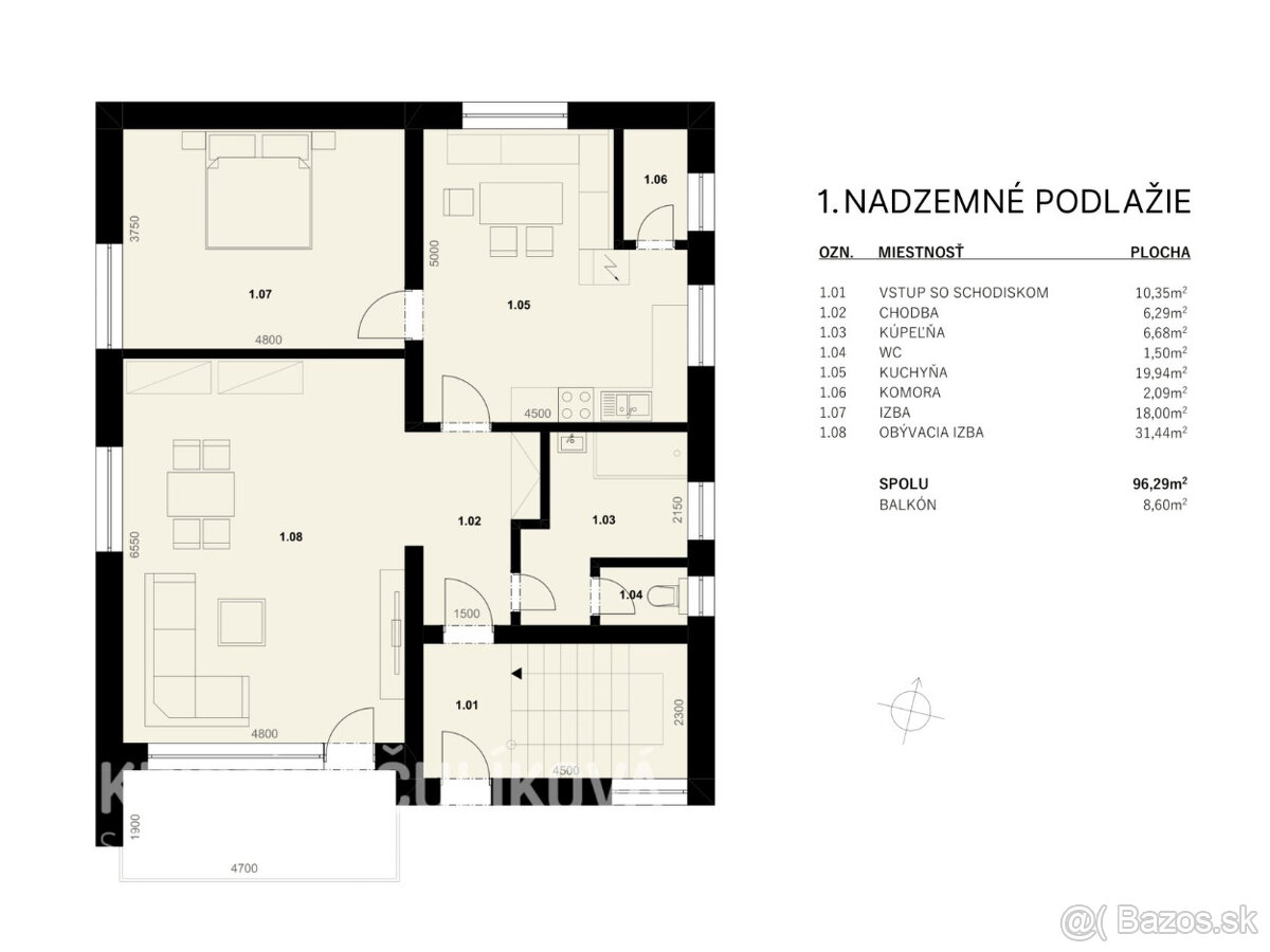 RODINNÝ DOM S GARÁŽOU, VERNÁR - 18