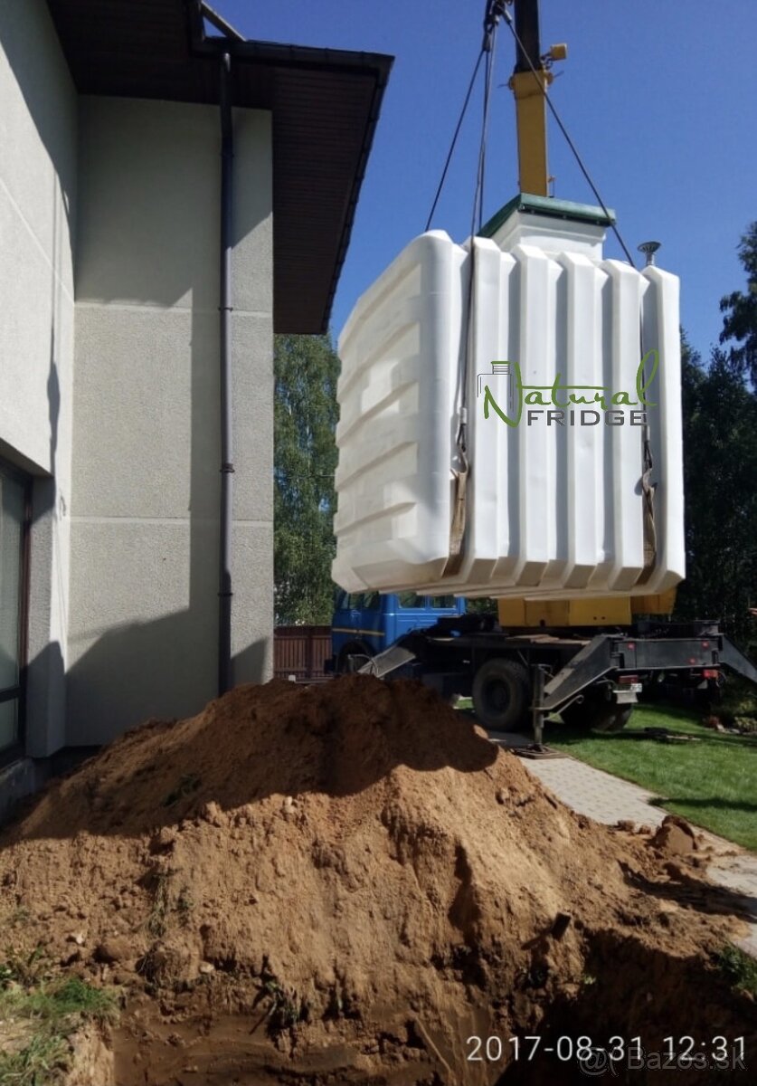 Záhradné pivnice z potravinárskeho plastu - rôzne rozmery - 18