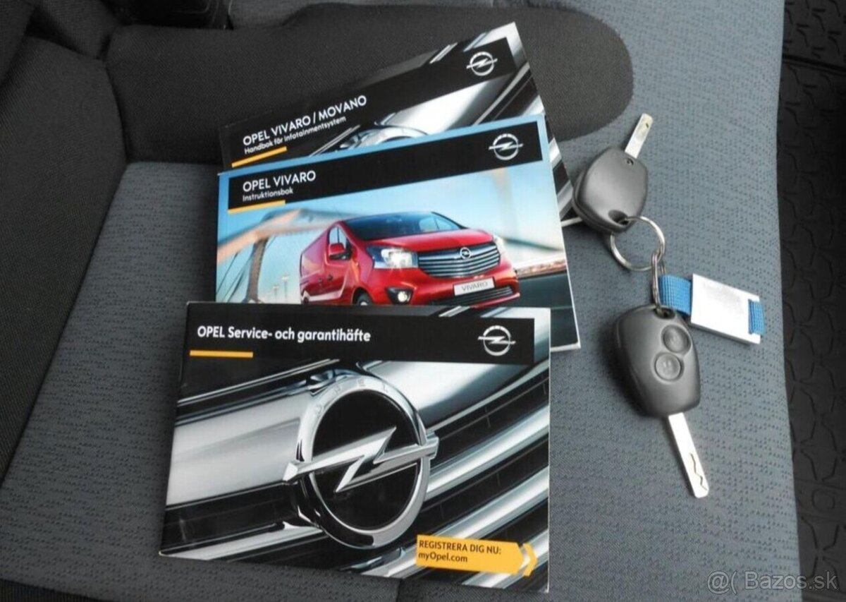 Opel Vivaro 1,6 92 kW 9 Míst Serviska nafta - 18
