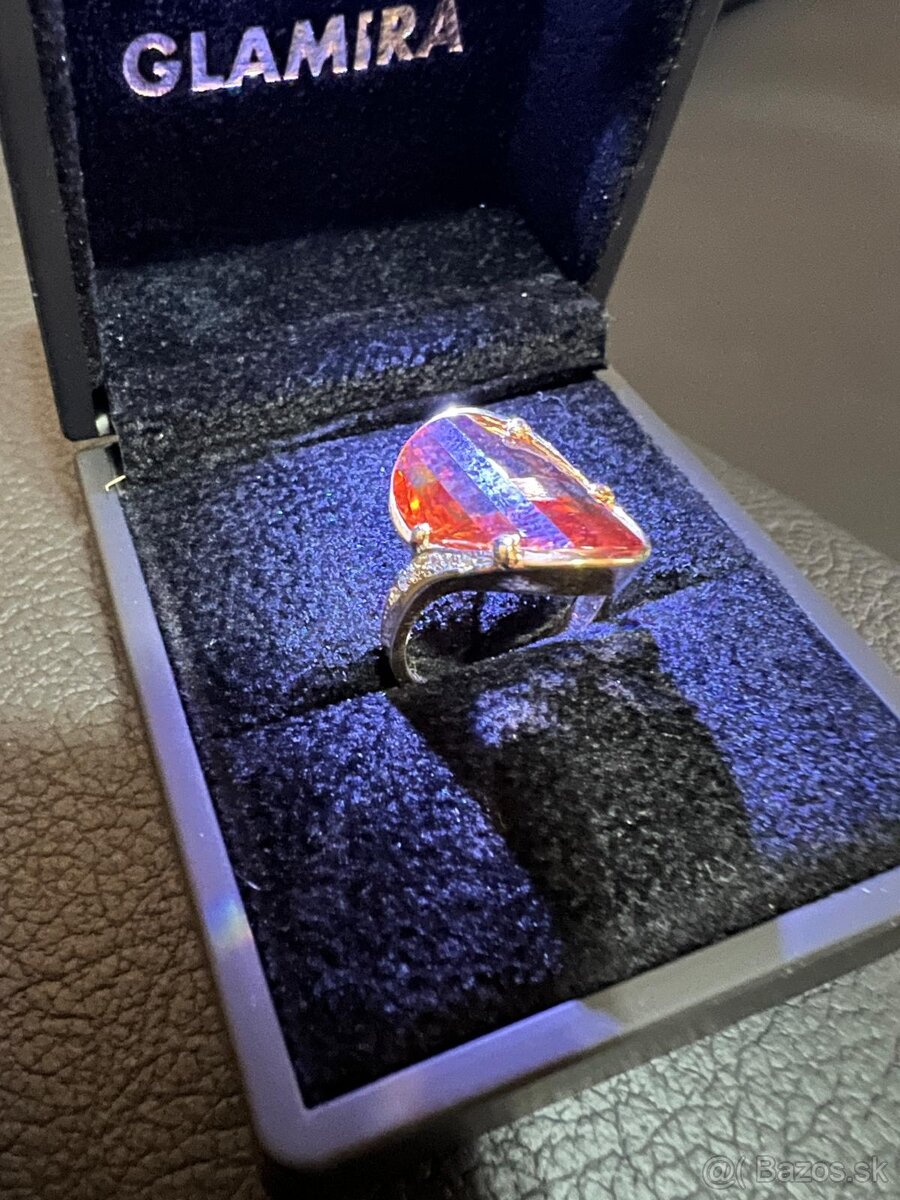 Zlatý dámsky prsteň - prstene - 18