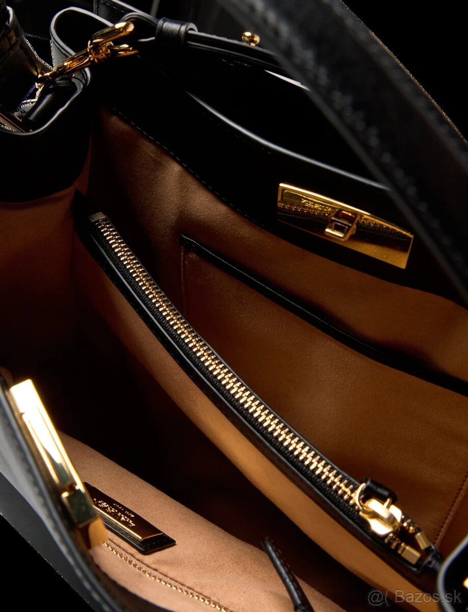 čierna kabelka ralph lauren nová - 18