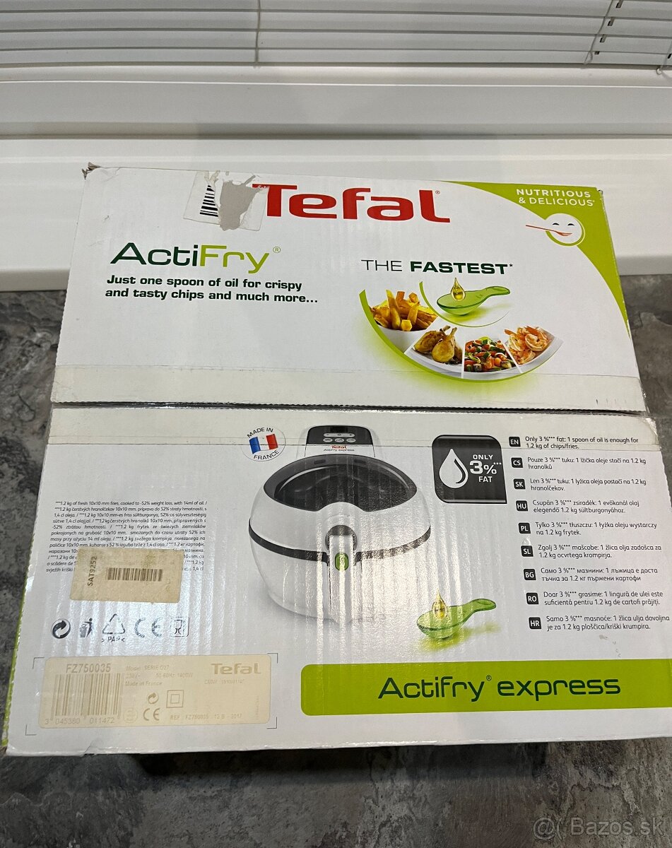 Nová Actifry Tefal FZ 750035 teplovzdušná fritéza - 18