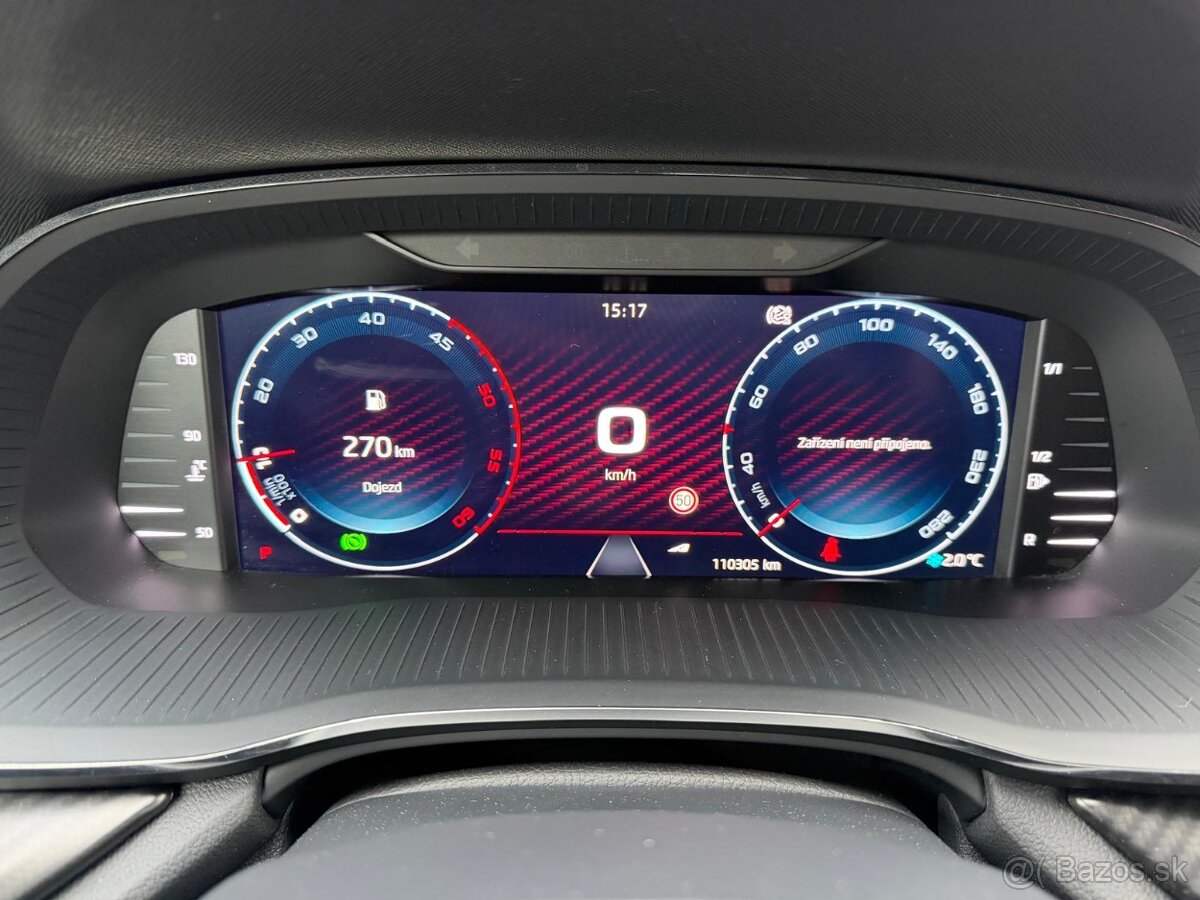 ŠKODA OCTAVIA COMBI RS BLACK LINE DSG,MATRIX,VIRTUAL,HEAD-UP - 18