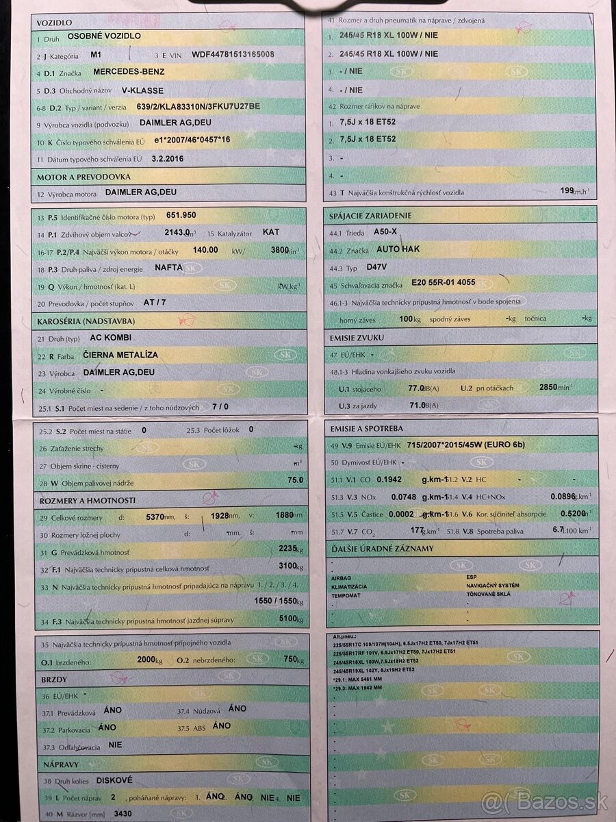 Mercedes V 250 D 4MATIC - 18