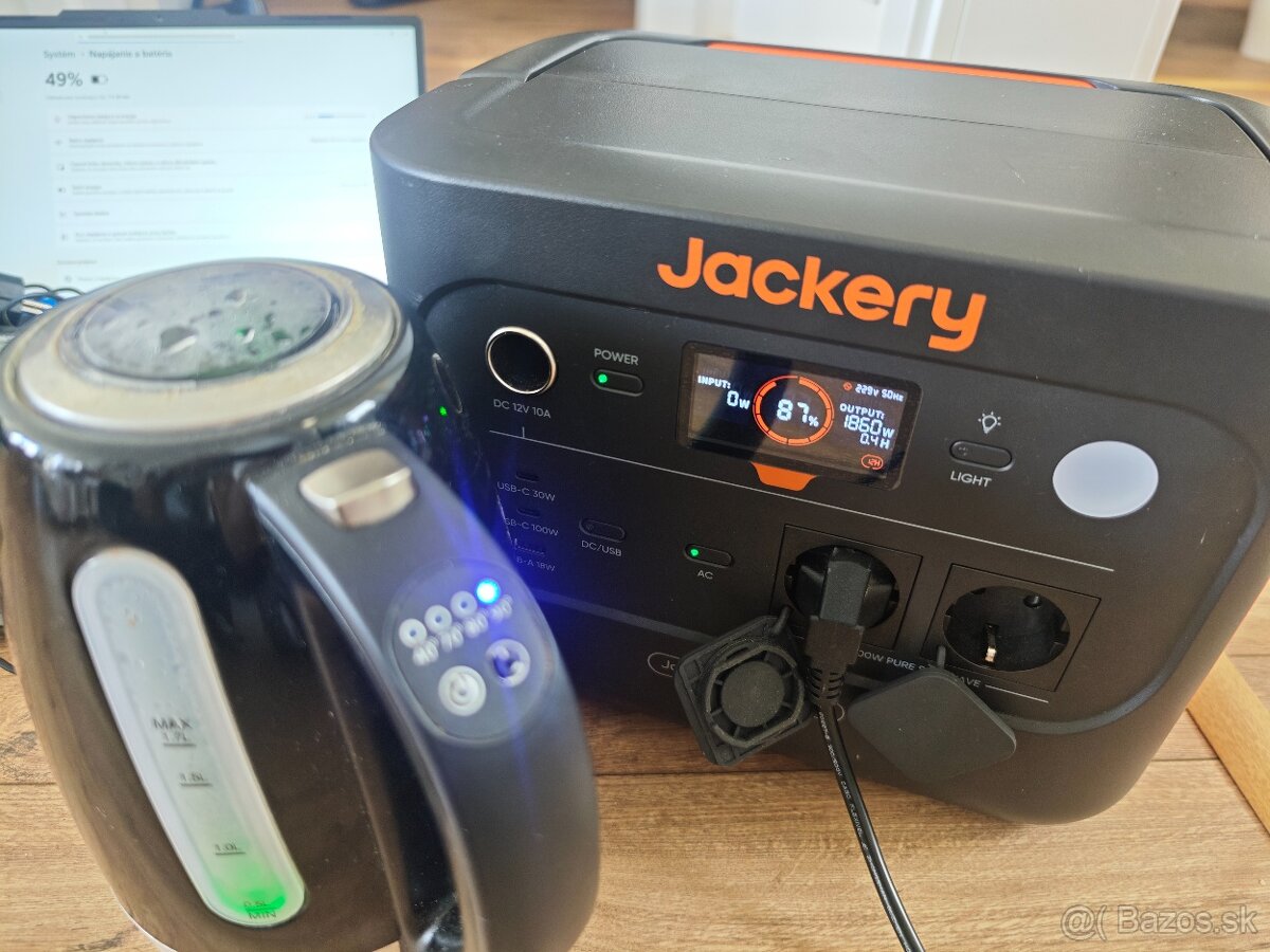 Nová nabíjacia stanica+solárny panel-Jackery Exp.V2 1070Wh - 18