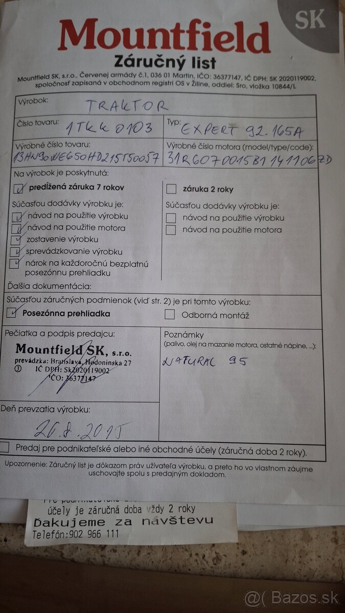 Traktor Wolf Garten Expert - 18