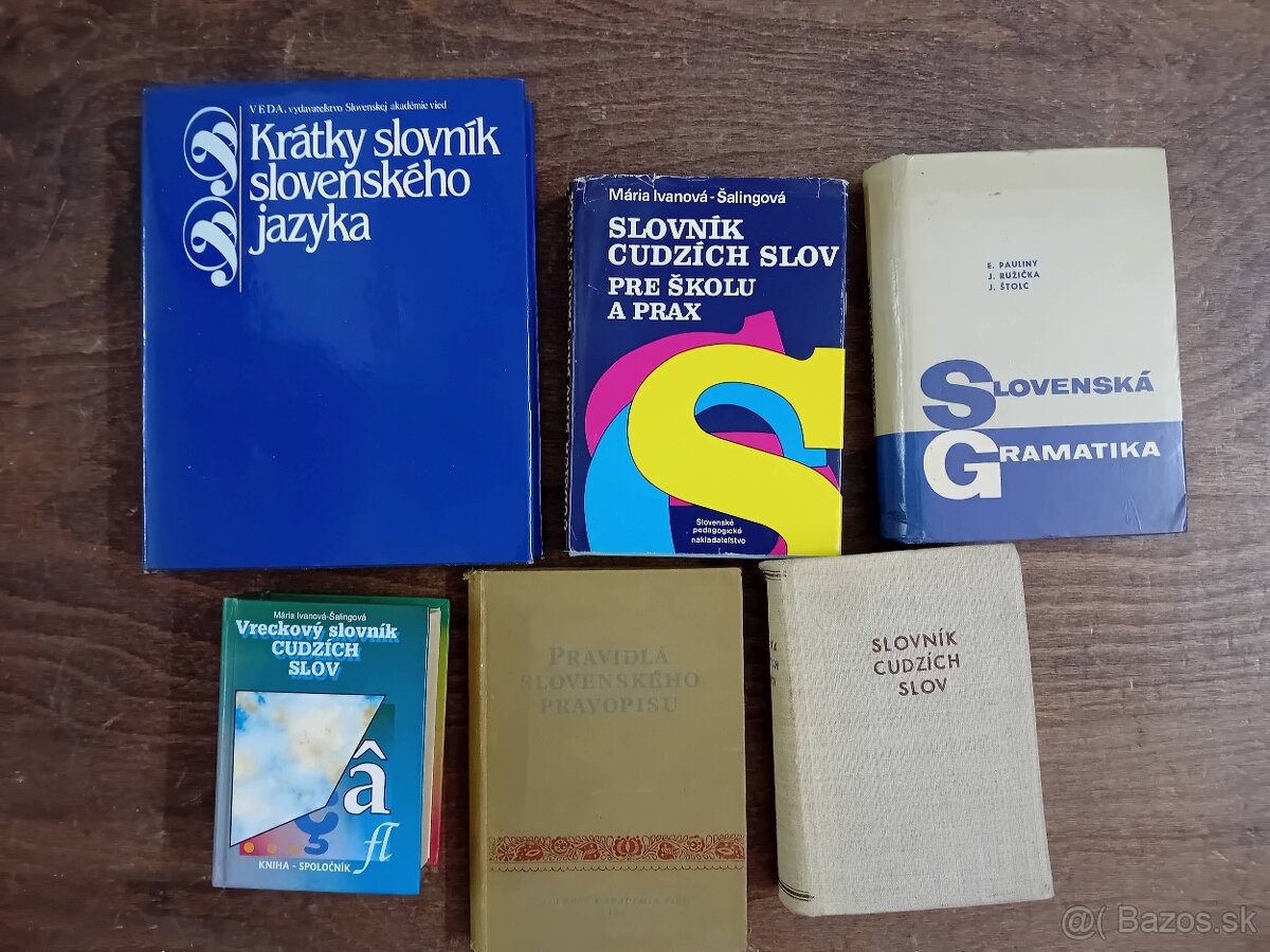 Učebnice angličtiny a nemčiny, slovenská gramatika, slovníky - 18