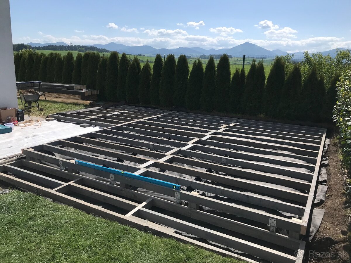 Pergoly Altánky Prístrešky Terasy Drevené Žaluzie - 18