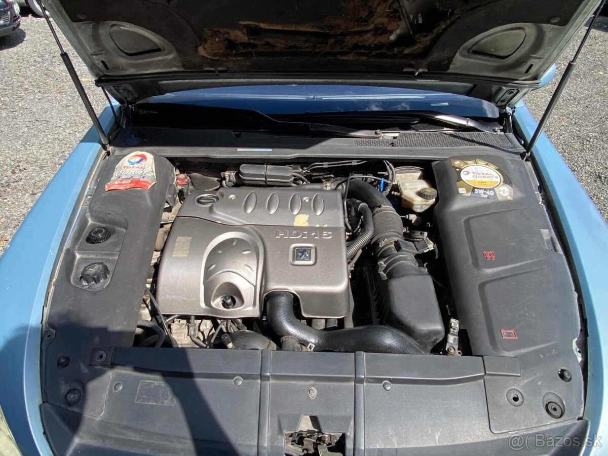 Peugeot 607 2.2 HDI 98kW digitální klima JBL kůže 2001 - 18