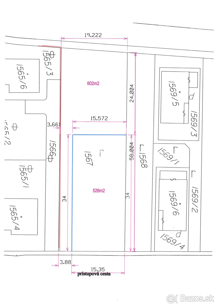 Nová IBV, Stavebný pozemok, Cestice, len 14 km od KE - 18