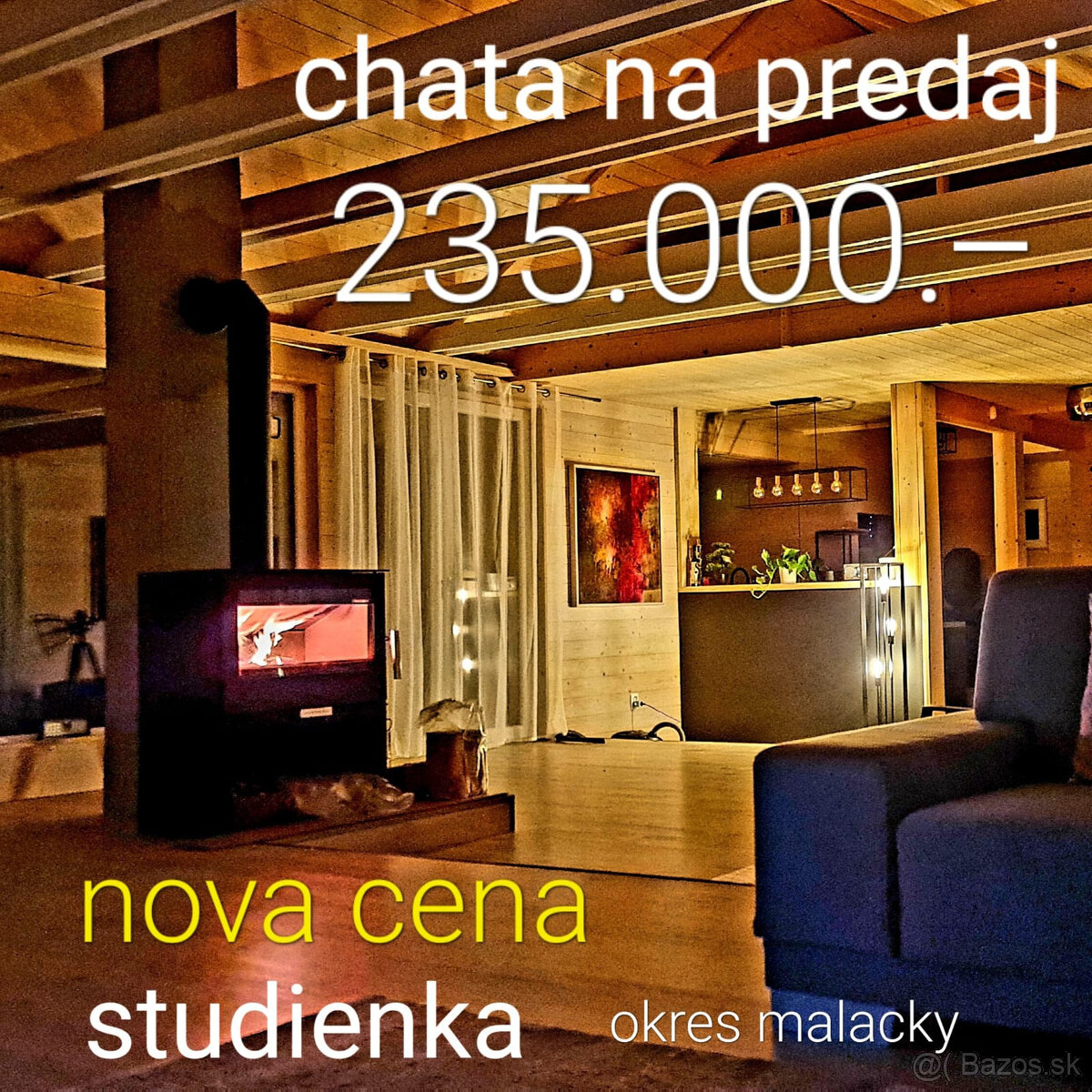 Štýlový 120 m2 ENERGETICKY úsporný DREVODOM s bazénom, POZEM - 18