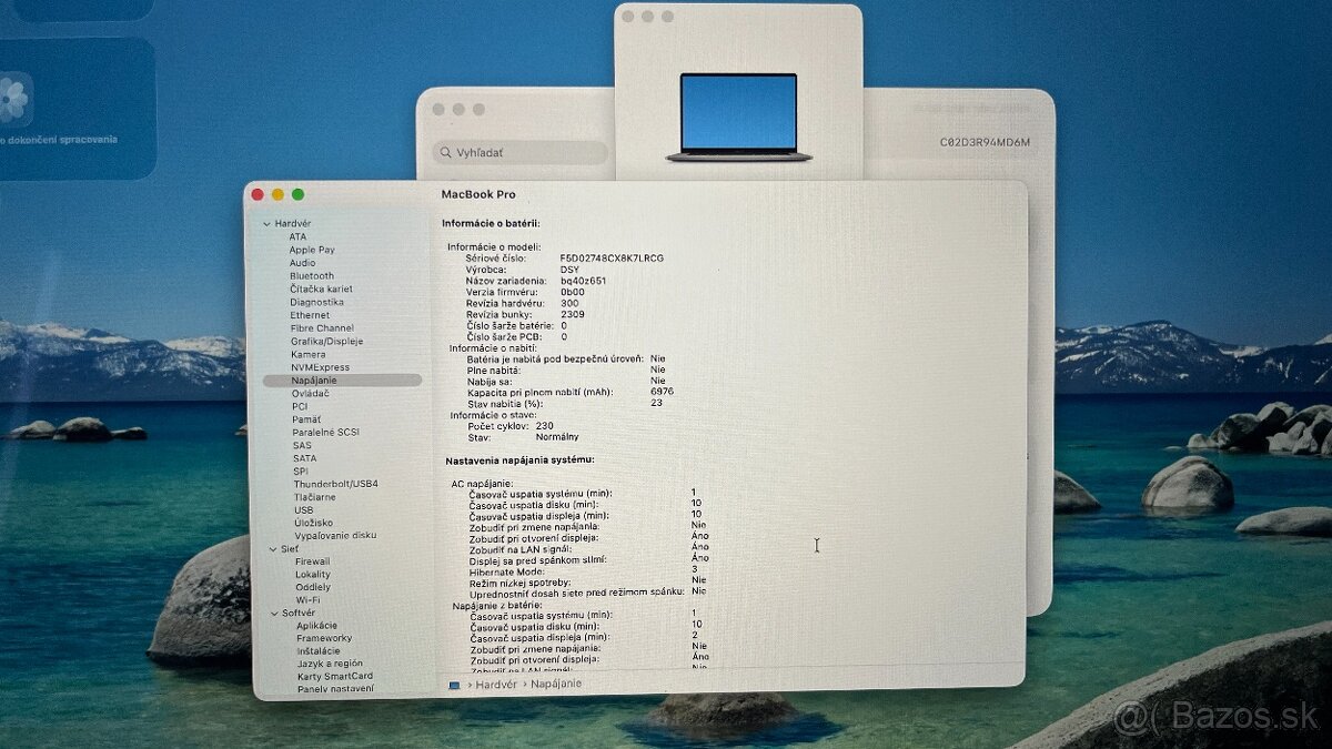 P: MacBook Pro 16" SK i7 6core 2,6GHz 16GB RAM 512GB SSD - 18